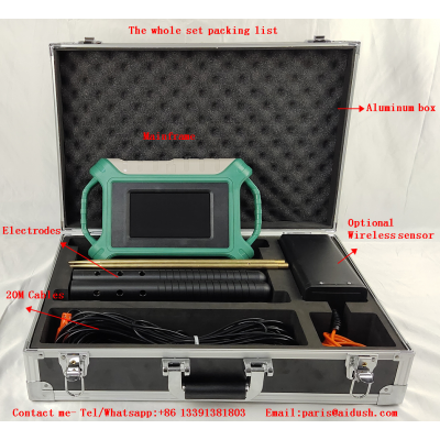 ADMT-600S-X 400M depth 3D Touch screen deep underground water detector