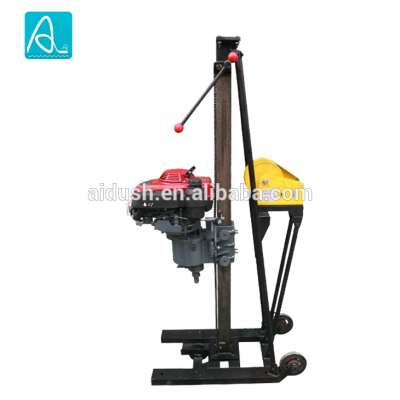 Low price small man portable water well drilling rig for sale in japan